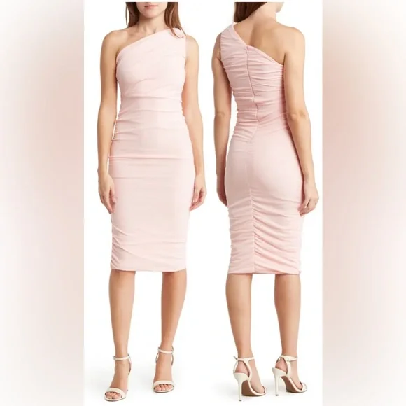 midi sparkly cocktail dress Rose Gold Sequin Midi Dress TEA-LENGTH SEQUIN DRESS CDCH189S